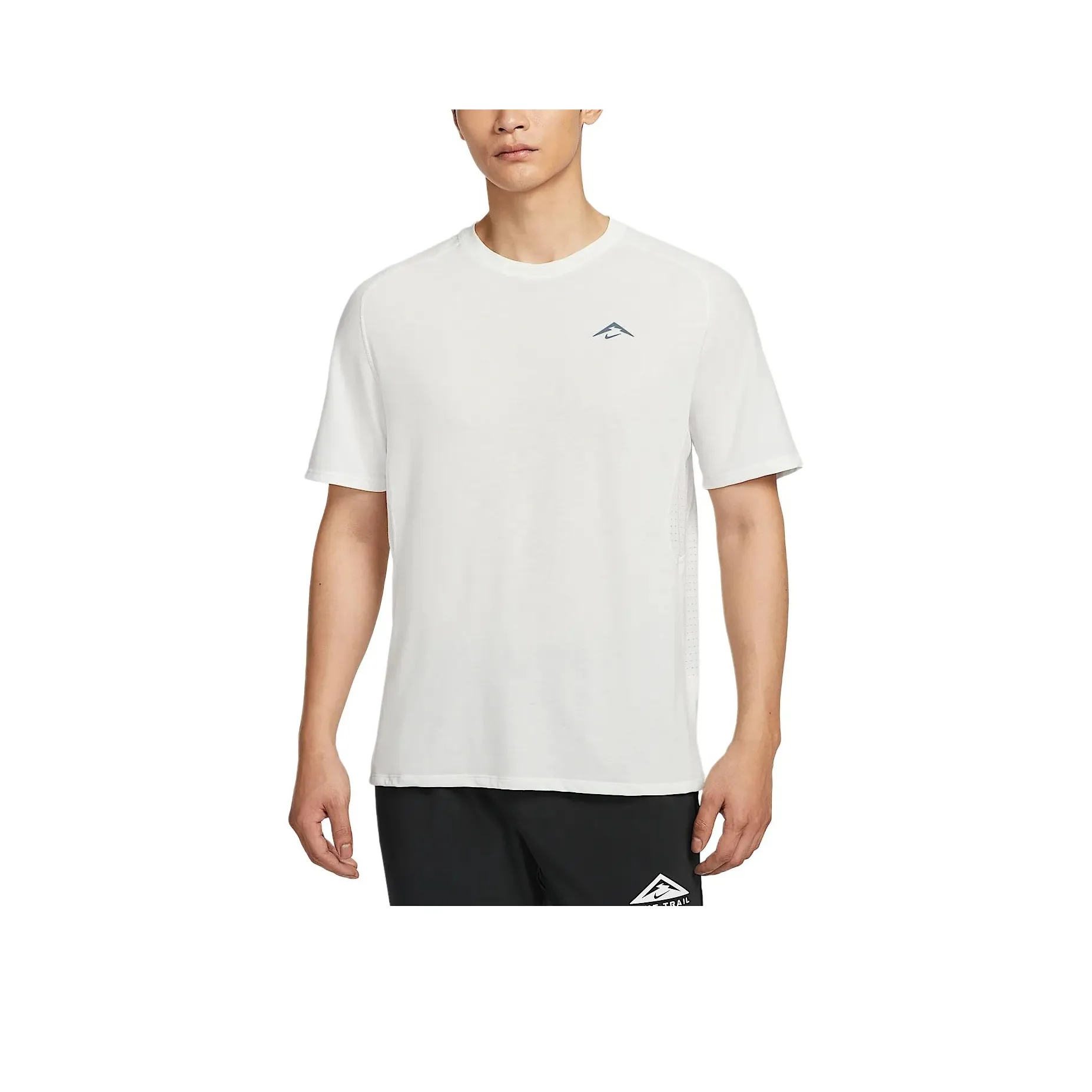 Nike Dri FIT ADV T Shirts Men Mountain Peak White/Black