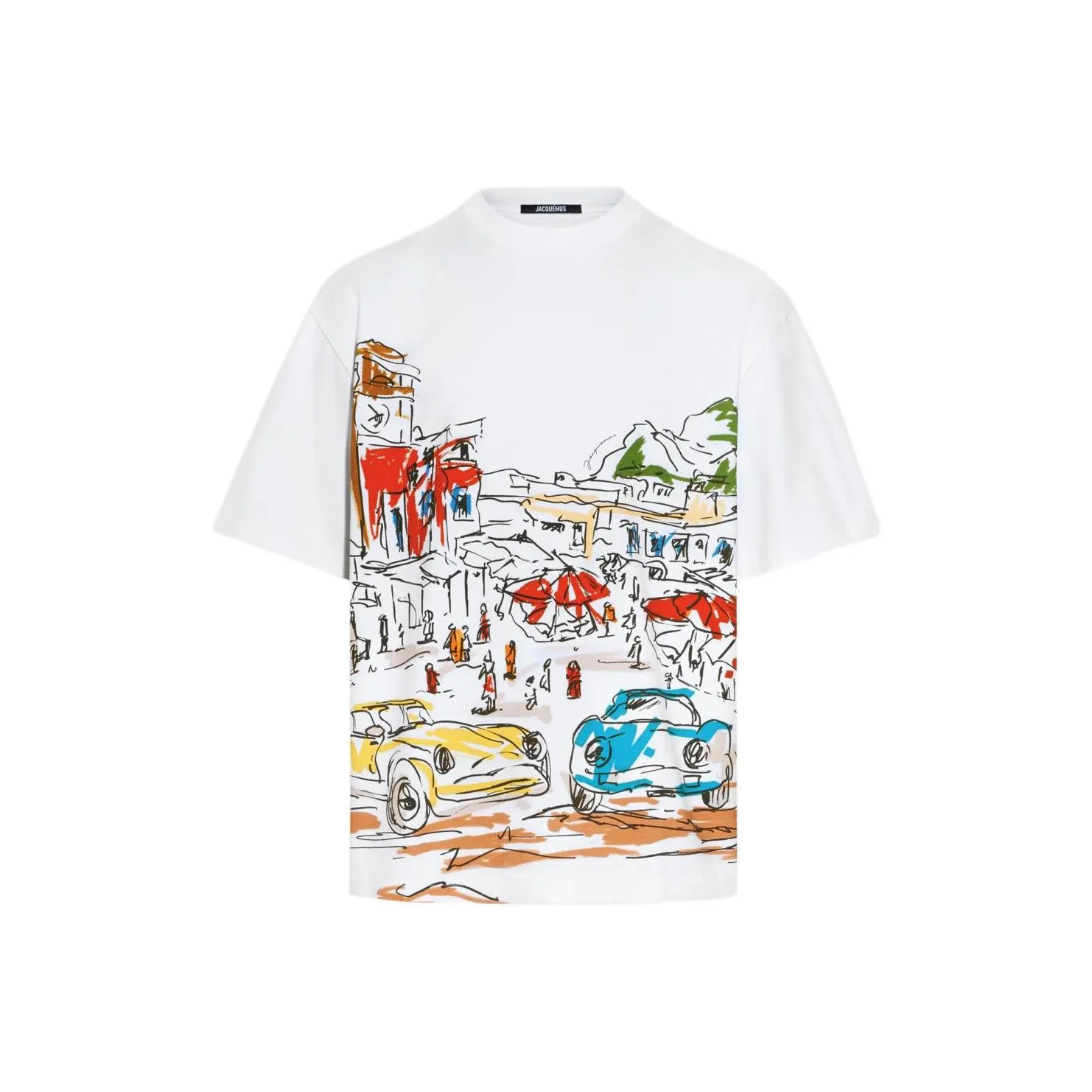 Jacquemus Graphic Printed Crewneck T Shirt