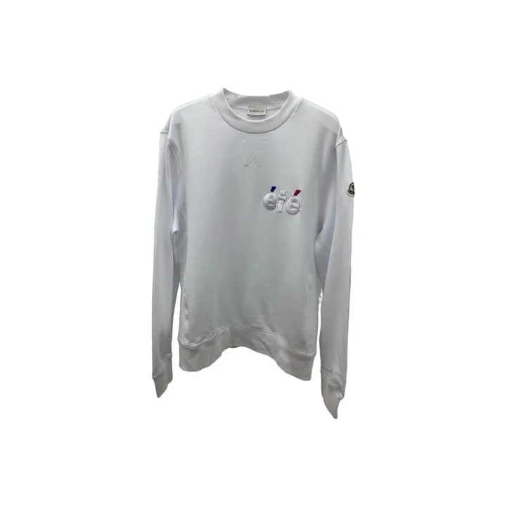 Moncler Белый Мужской Свитшот