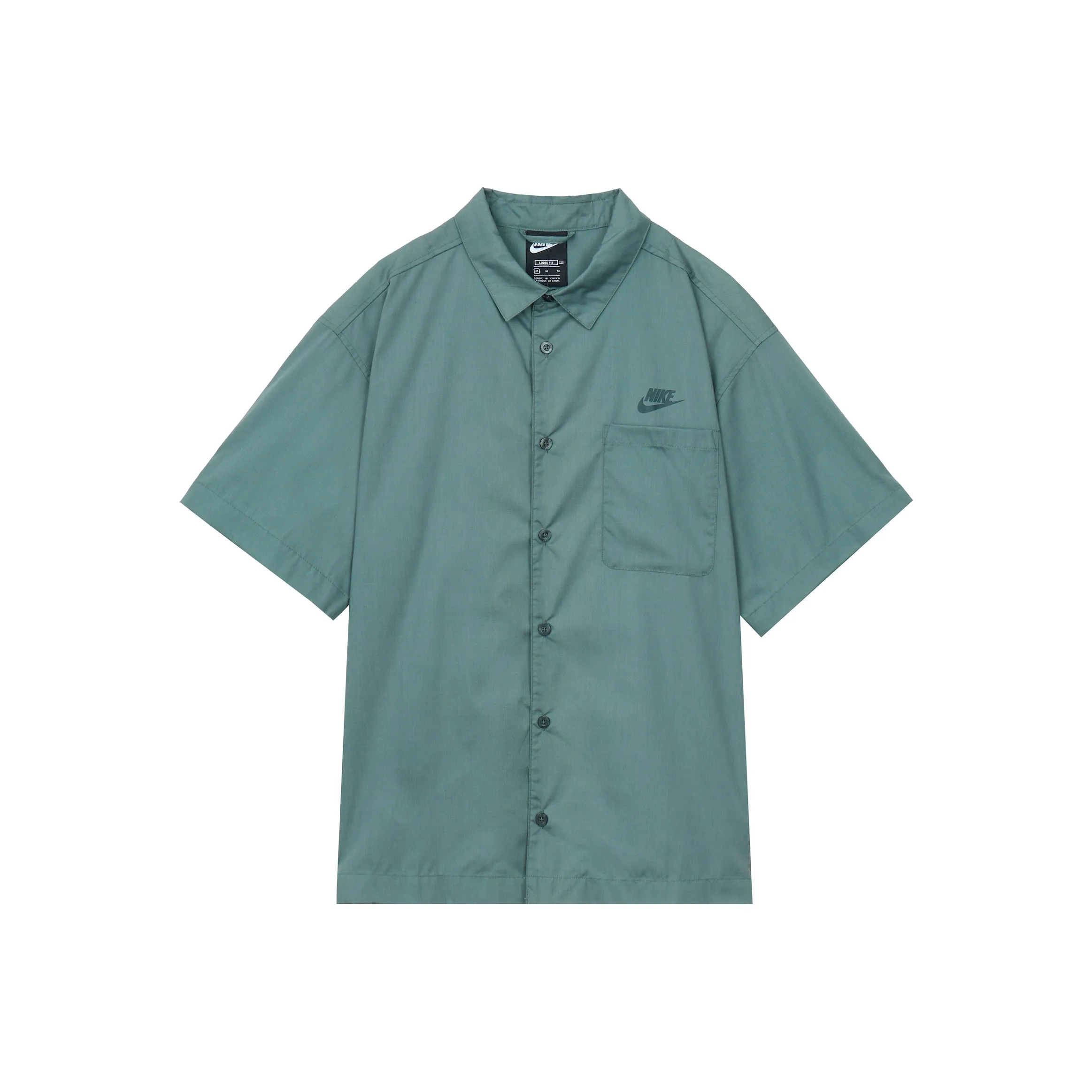 Nike Зеленые Мужские Рубашки