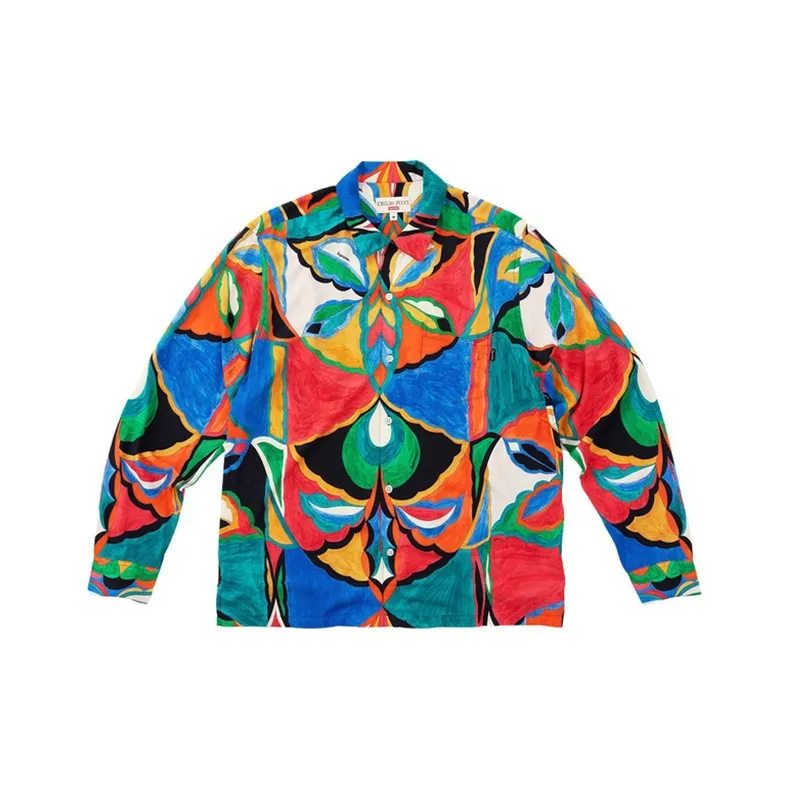 Supreme X Emilio Pucci Long Sleeve Shirt