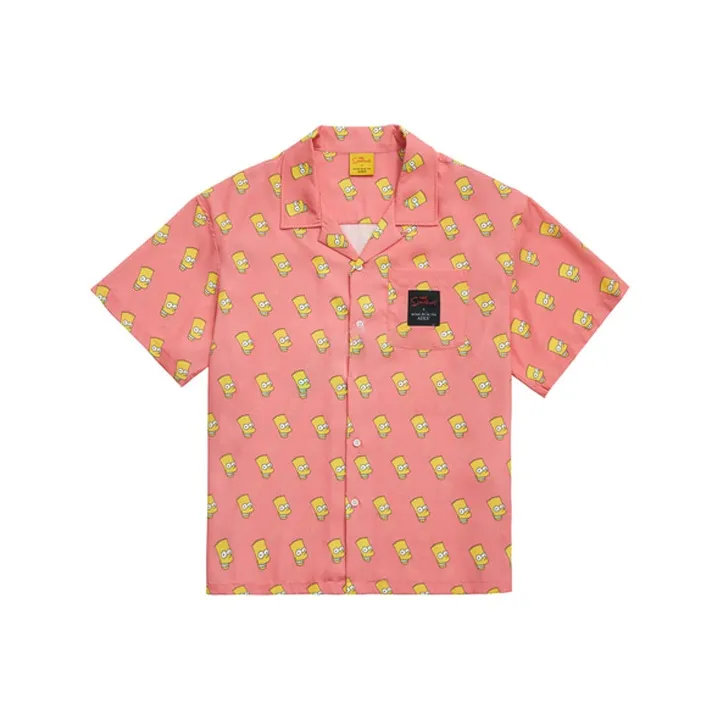 Acme De La Vie acme de la vie x SIMPSONS Розовая унисекс рубашка