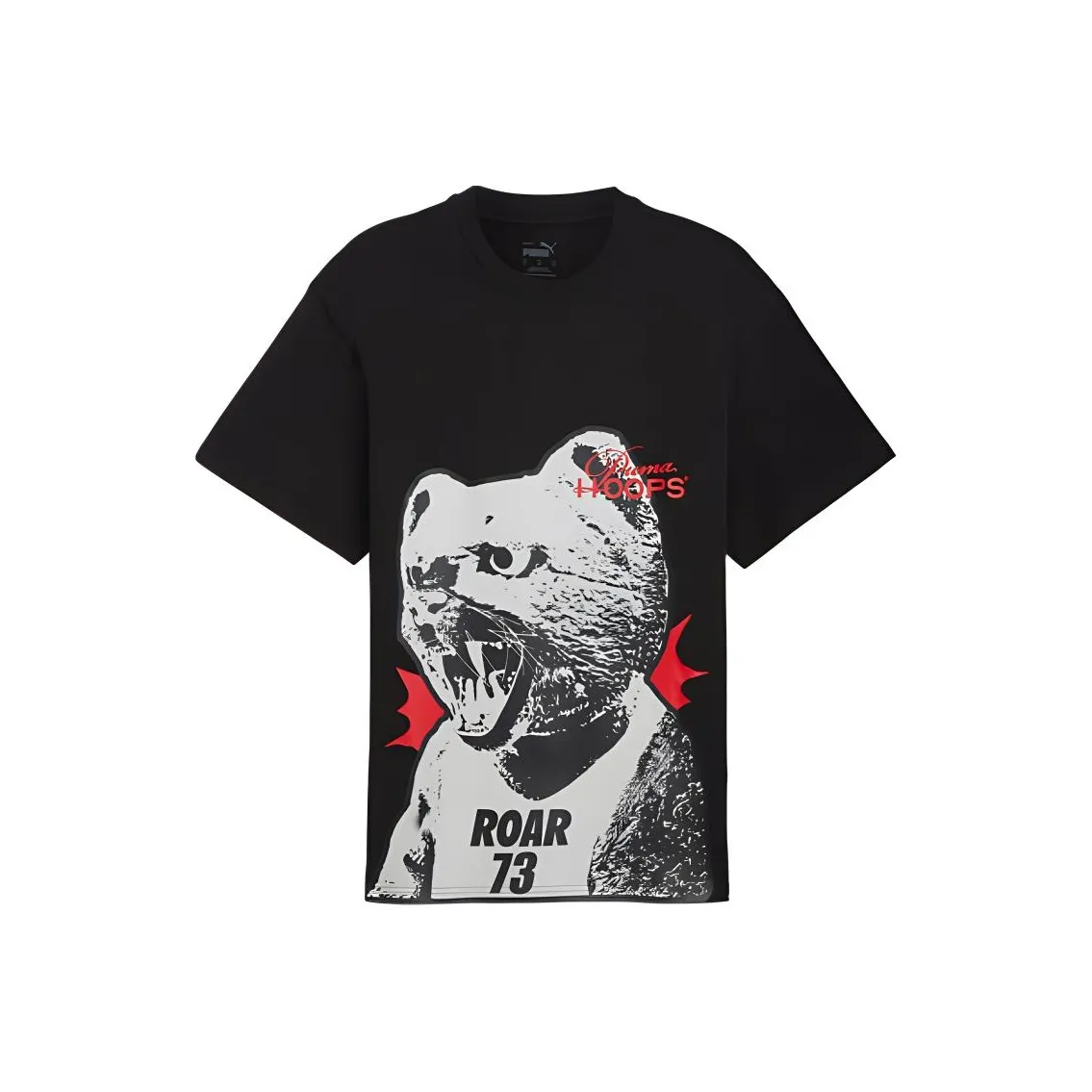 PUMA HE Консервы T Рубашка Мужская Черная