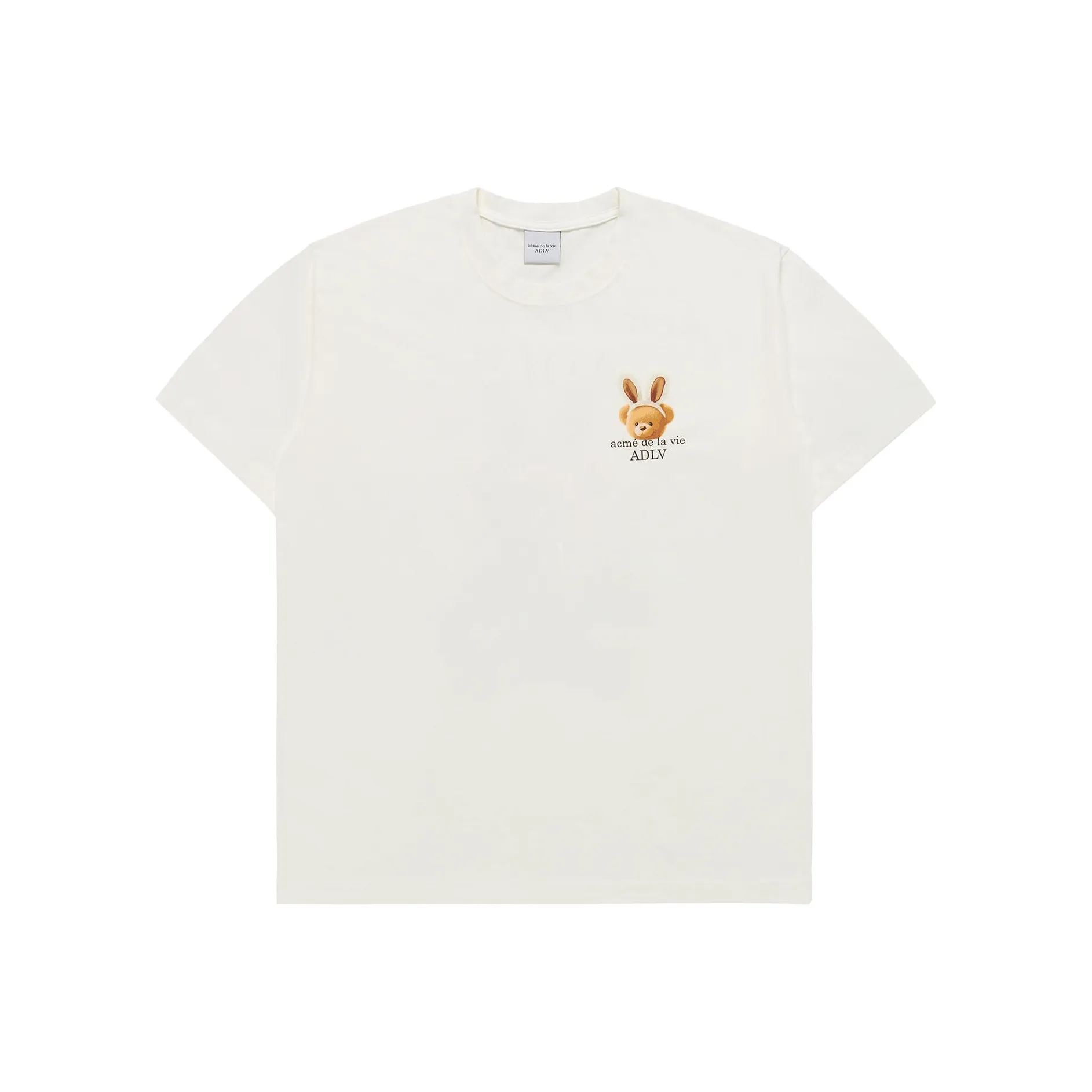 Paint Drip Logo Trucker Cap/ADLV T Shirt Unisex Cream