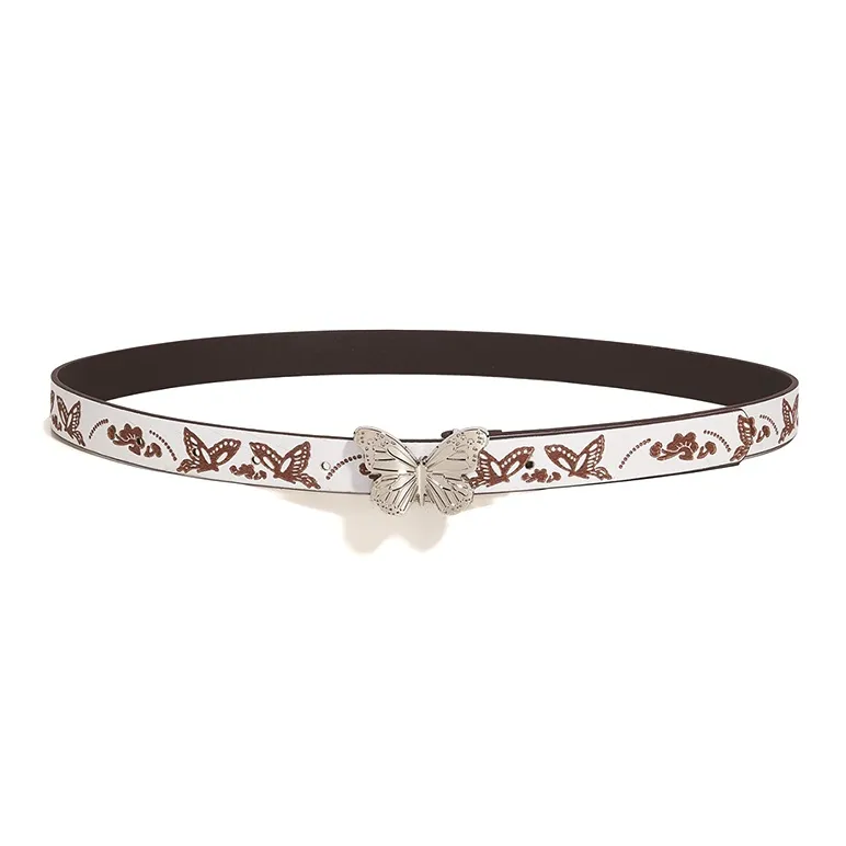 JKEM Ремни из коровьей кожи женские 2,3 см