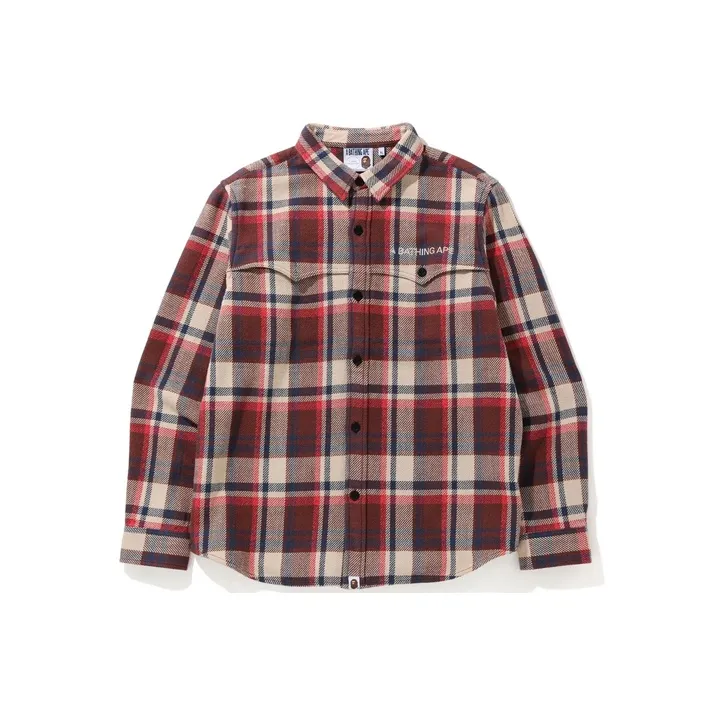 Bape Check Flannel Shirt