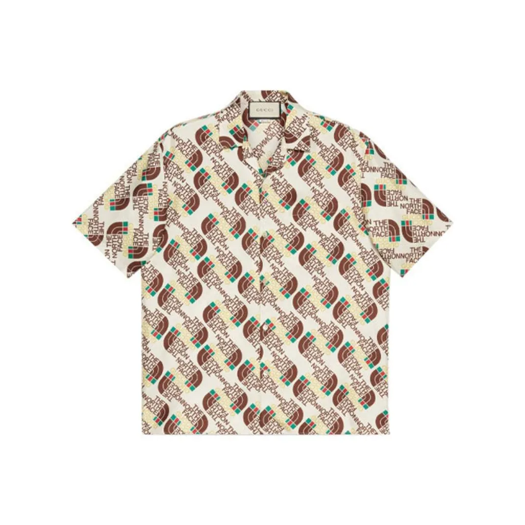 GUCCI X The North Face Web Silk Shirt