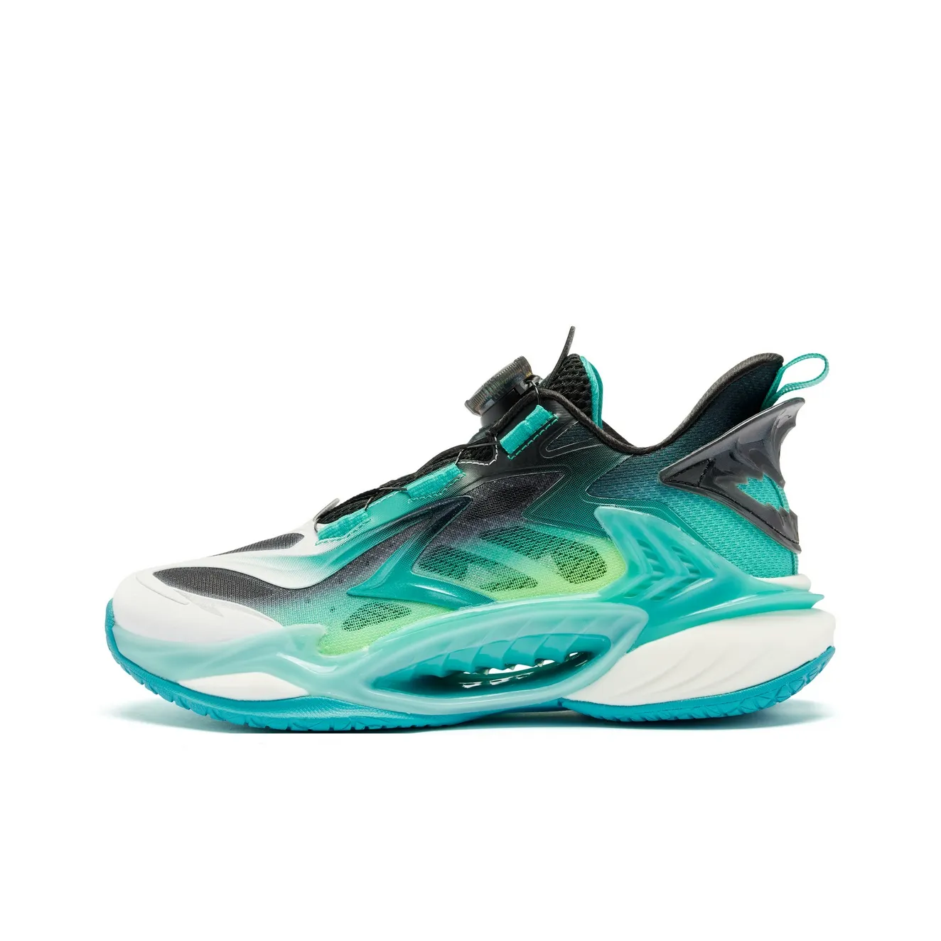 QIAODAN Детские баскетбольные кроссовки Low Top Изумруд для школьников