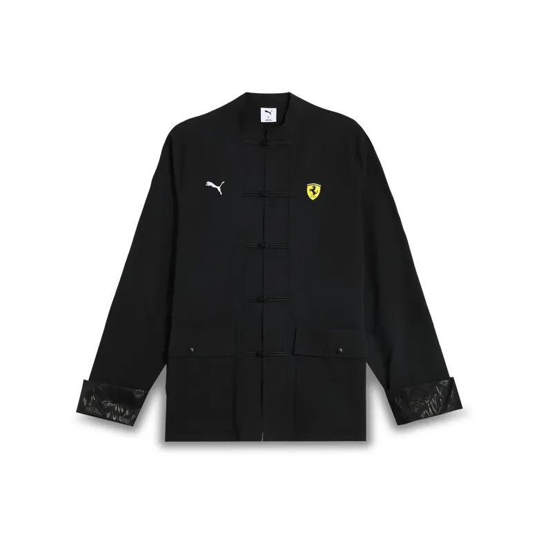 PUMA x FERRARI FOREVER Куртка Мужская Черная 01