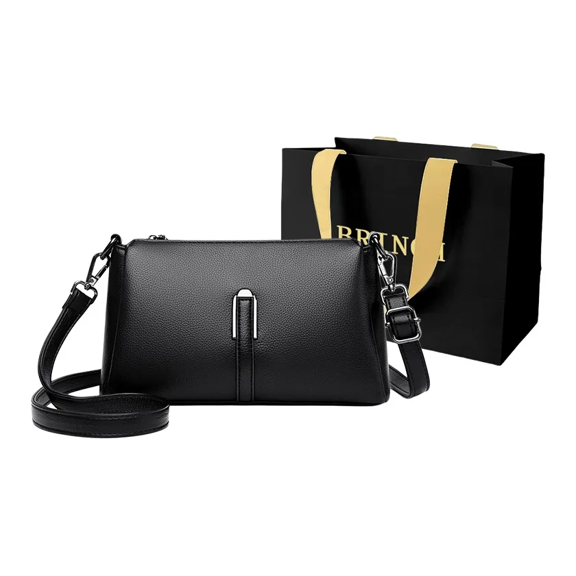 BRINCH ПУ (полиуретан) Портативная сумка через плечо сумка на плечо женская