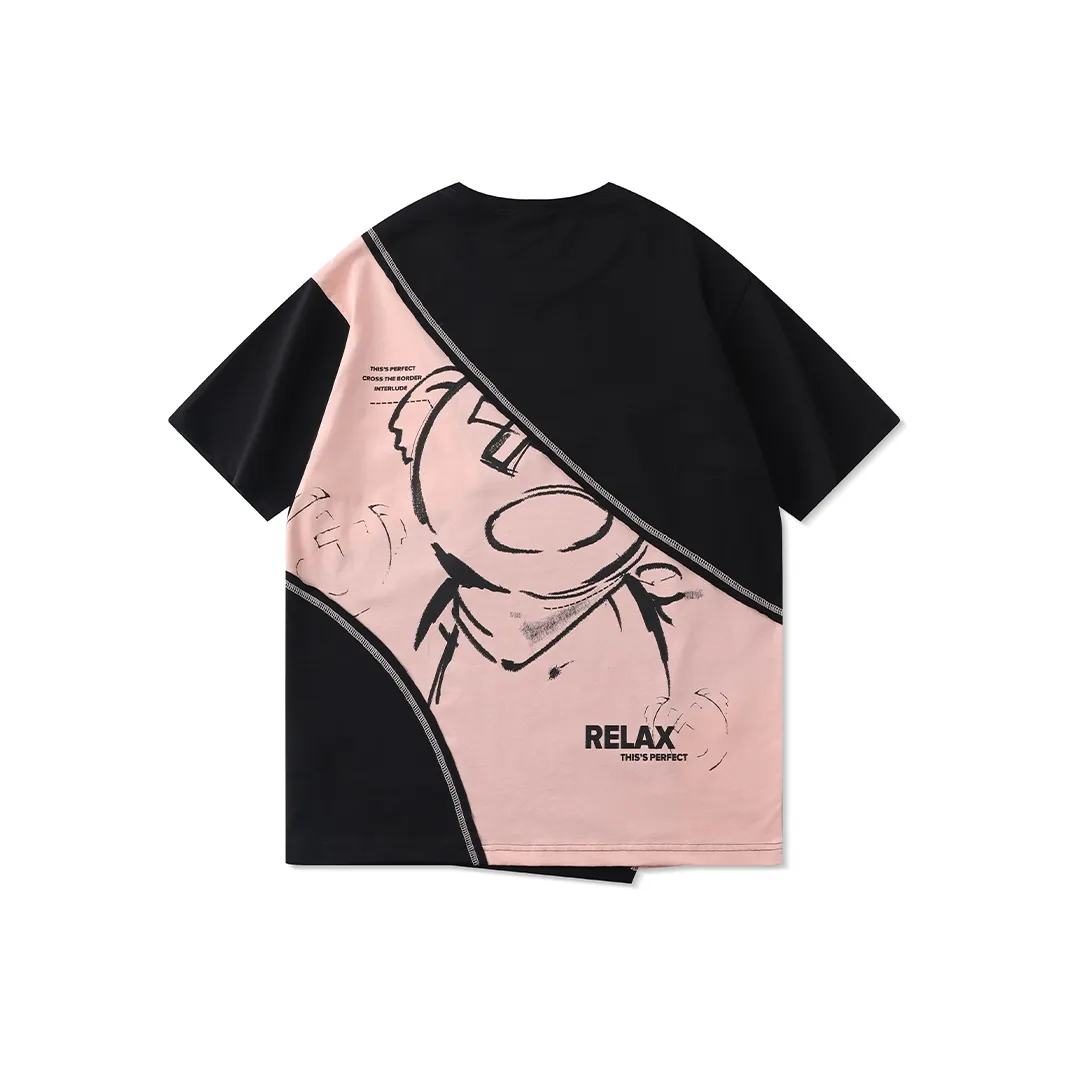 LAMLICKA Черная унисекс футболка