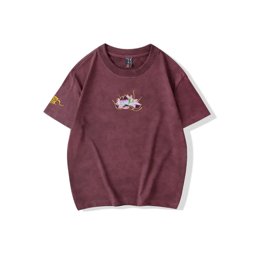 PIERRE CARDIN T Shirt Men's Purple