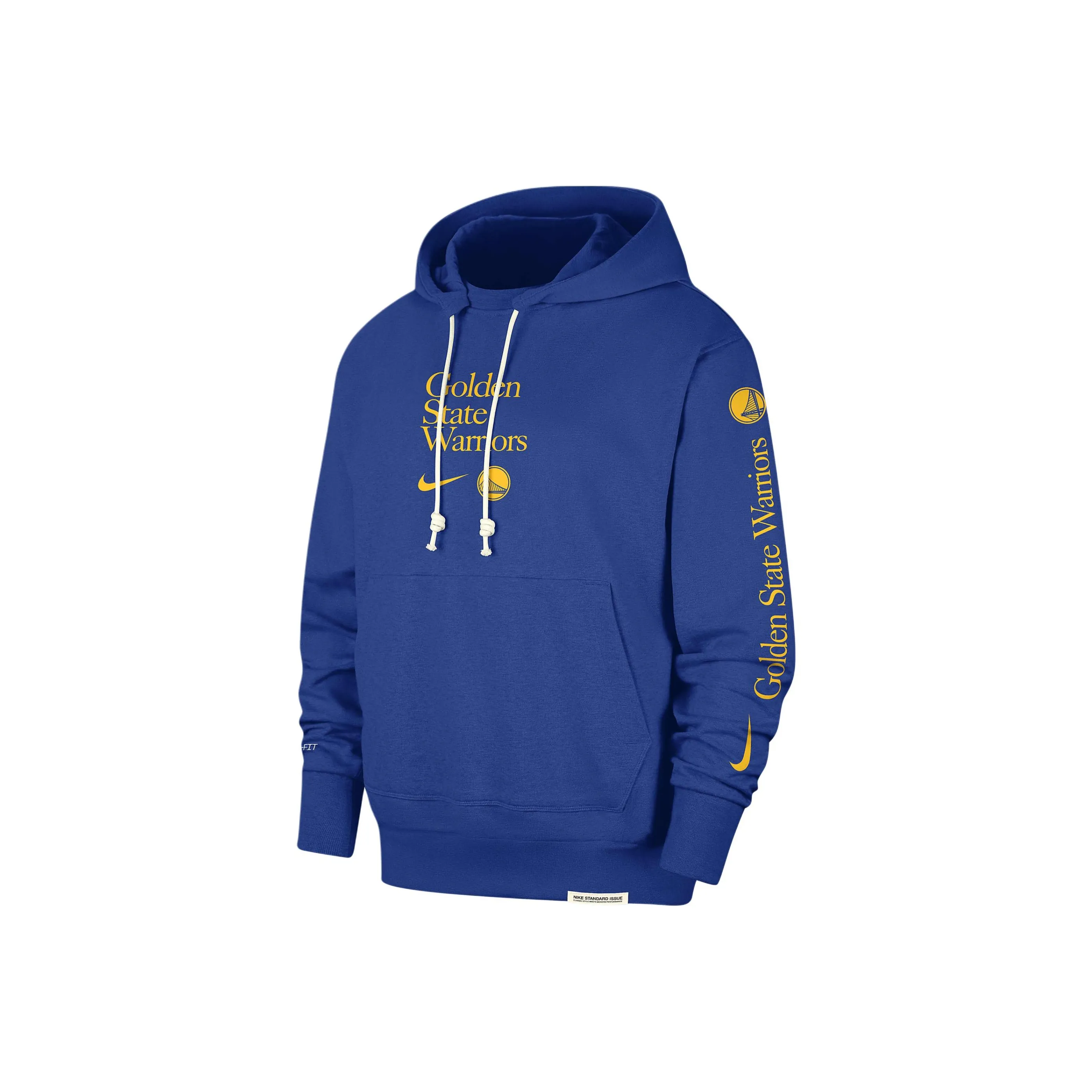 Nike Golden State Warriors Standard Issue Courtside Men's Nike Dri FIT Nba Hoodie