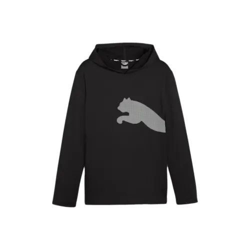 PUMA TRAIN ALL DAY Черный Мужские Толстовки