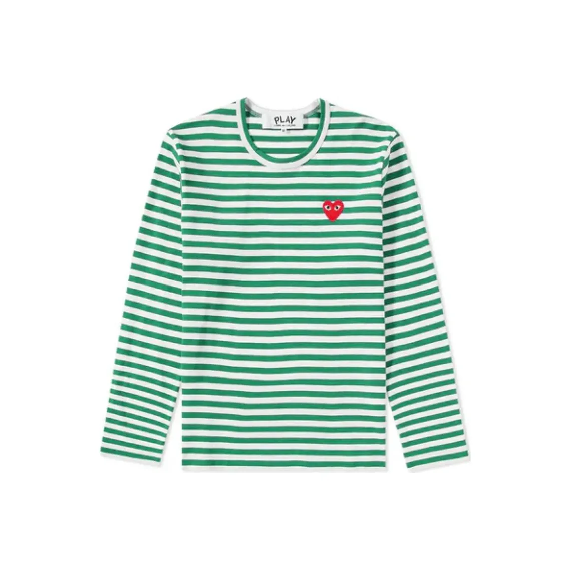 CDG Play Зеленый Мужской T-Рубашки