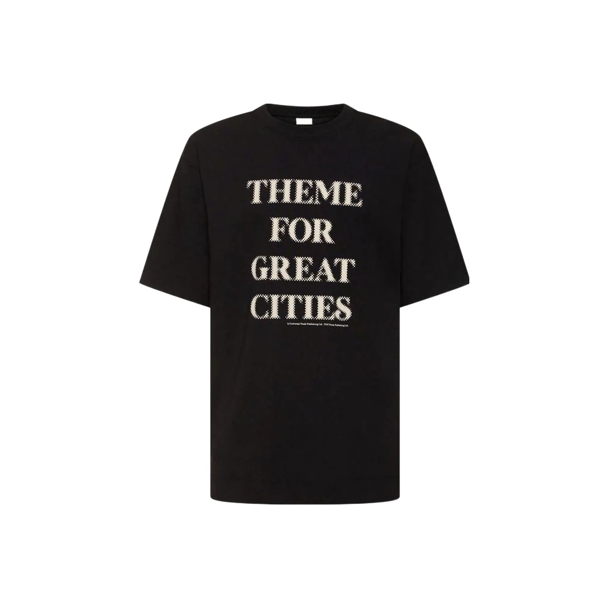 DRIES VAN NOTEN Slogan Printed Crewneck T Shirt