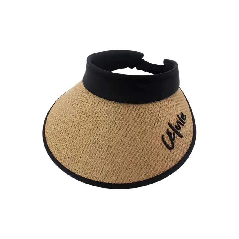 EQUIPMENTELEGANT Соломенная плетеная шляпа с защитой от солнца для женщин