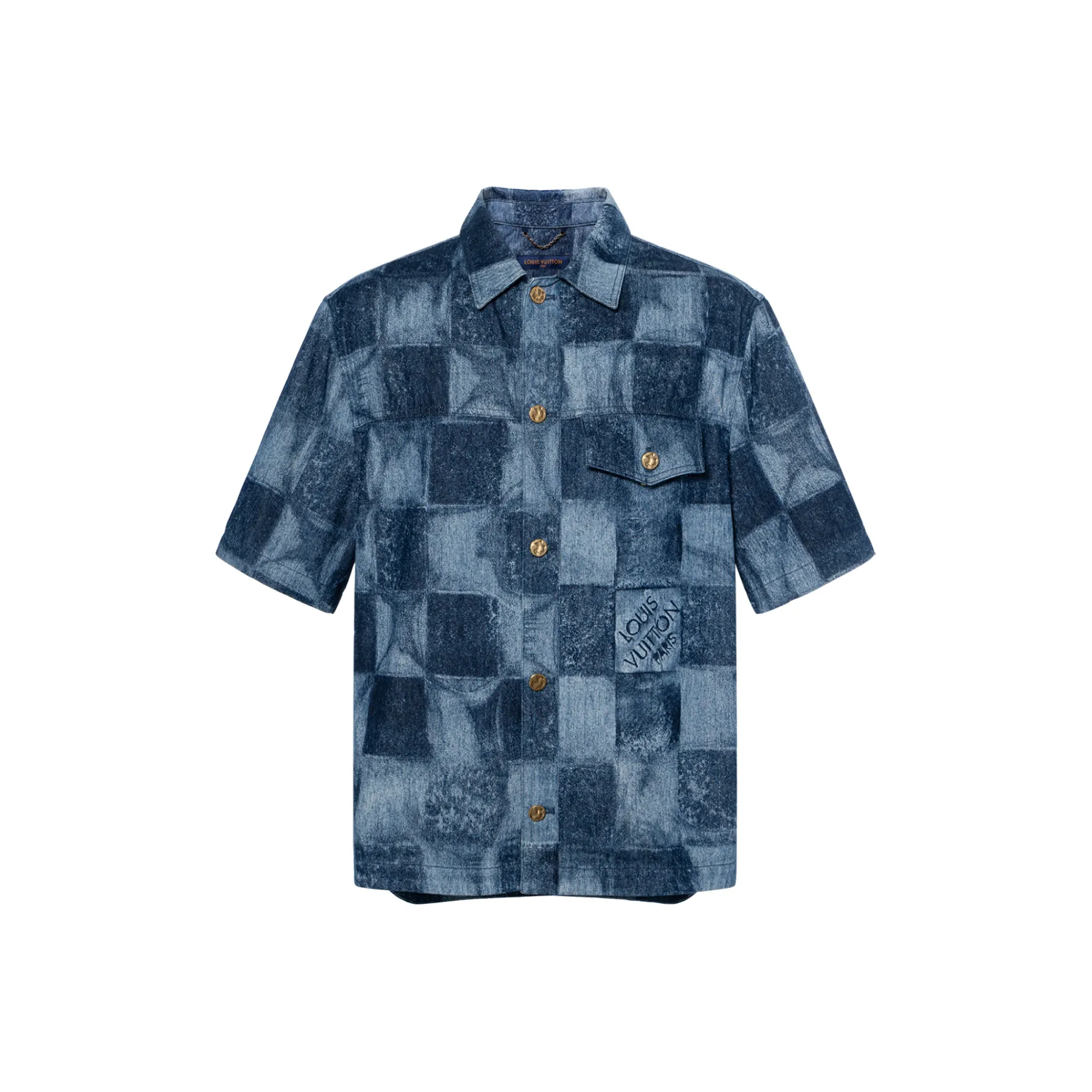 LOUIS VUITTON New Quarterly Products Of LV Shirts Men's