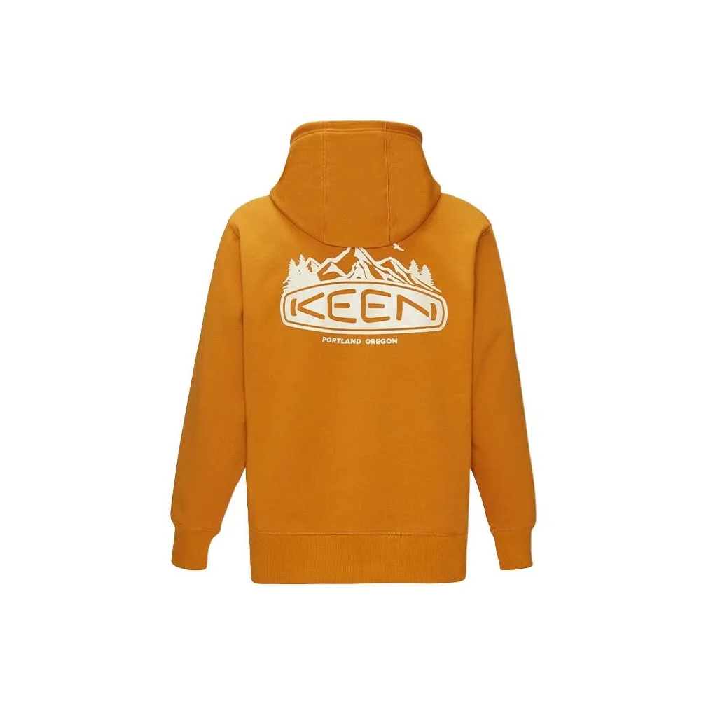 KEEN HOODIE Sweatshirt Unisex Ginger Yellow