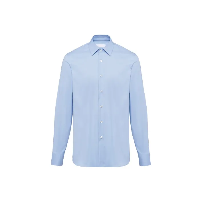 PRADA Shirts Men's Light Blue