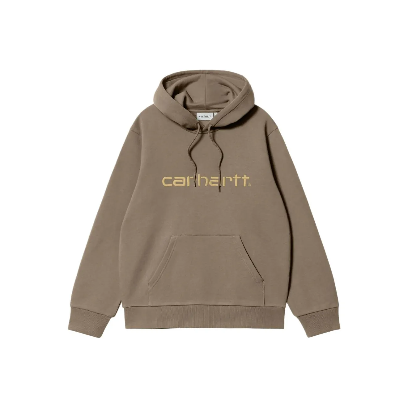 Carhartt WIP SS24 Худи Свитшот Мужской Коричневый