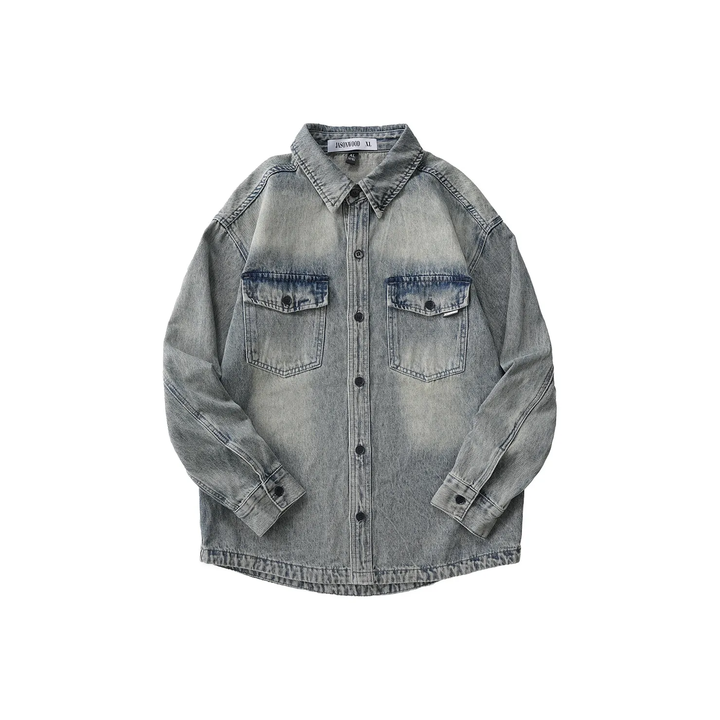 JASONWOOD Cowboy On The Run Shirt Men's Space Blue