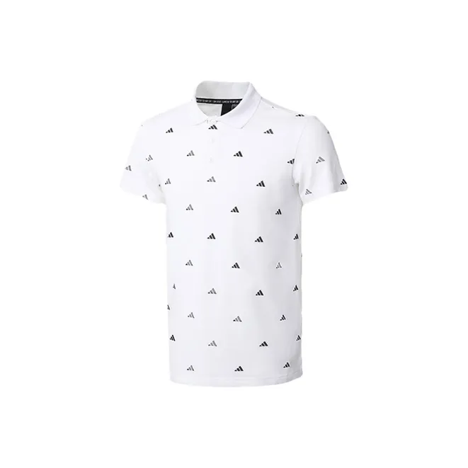 Adidas Белый Мужской Поло