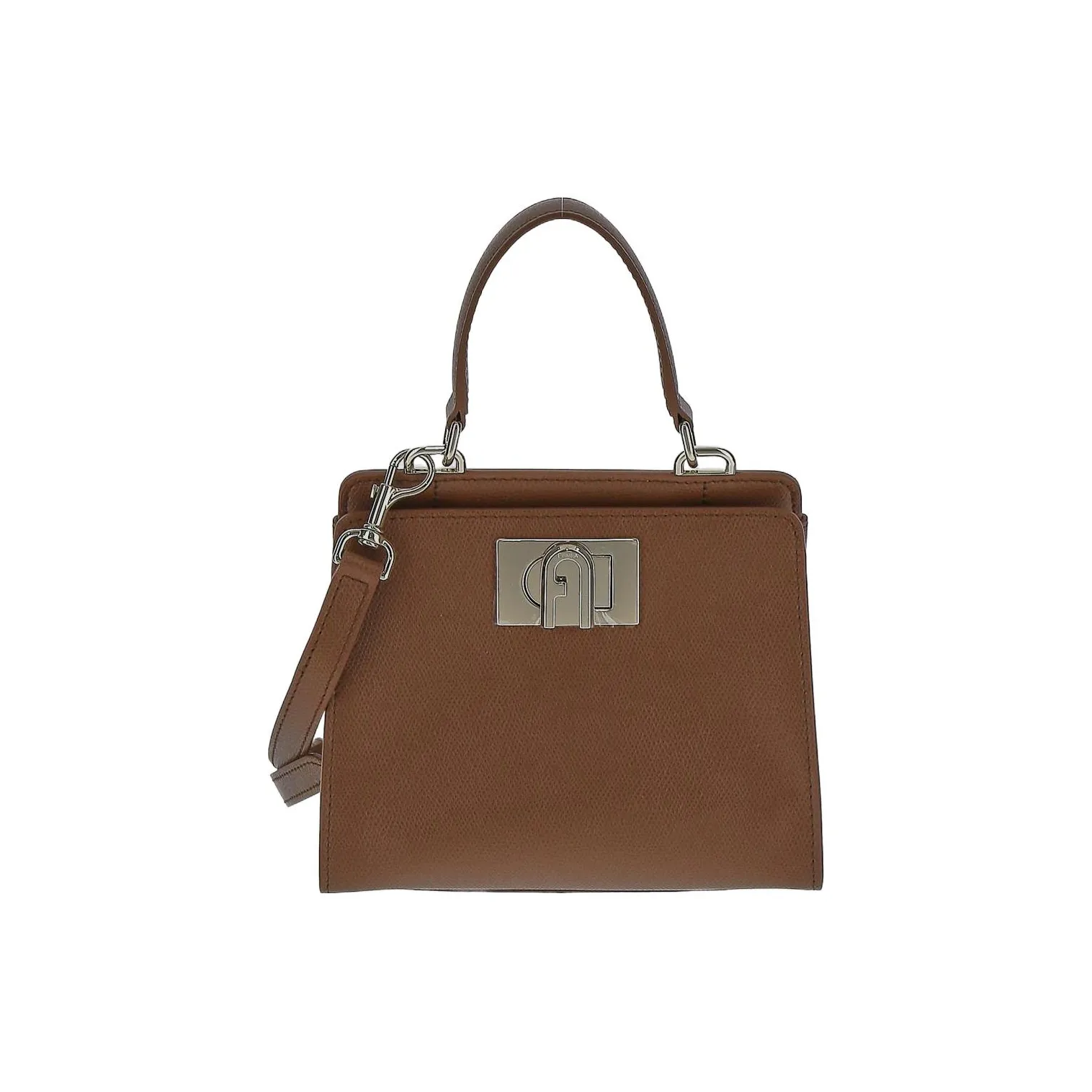 Furla 1927 Collection Кожа Сумка через плечо Сумка Обычная Женская Коричневая