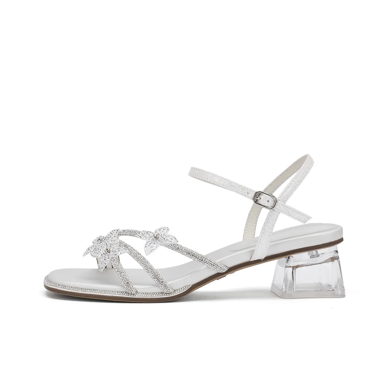 Hotwind One Ремешок Сандалии Женские Серебряные