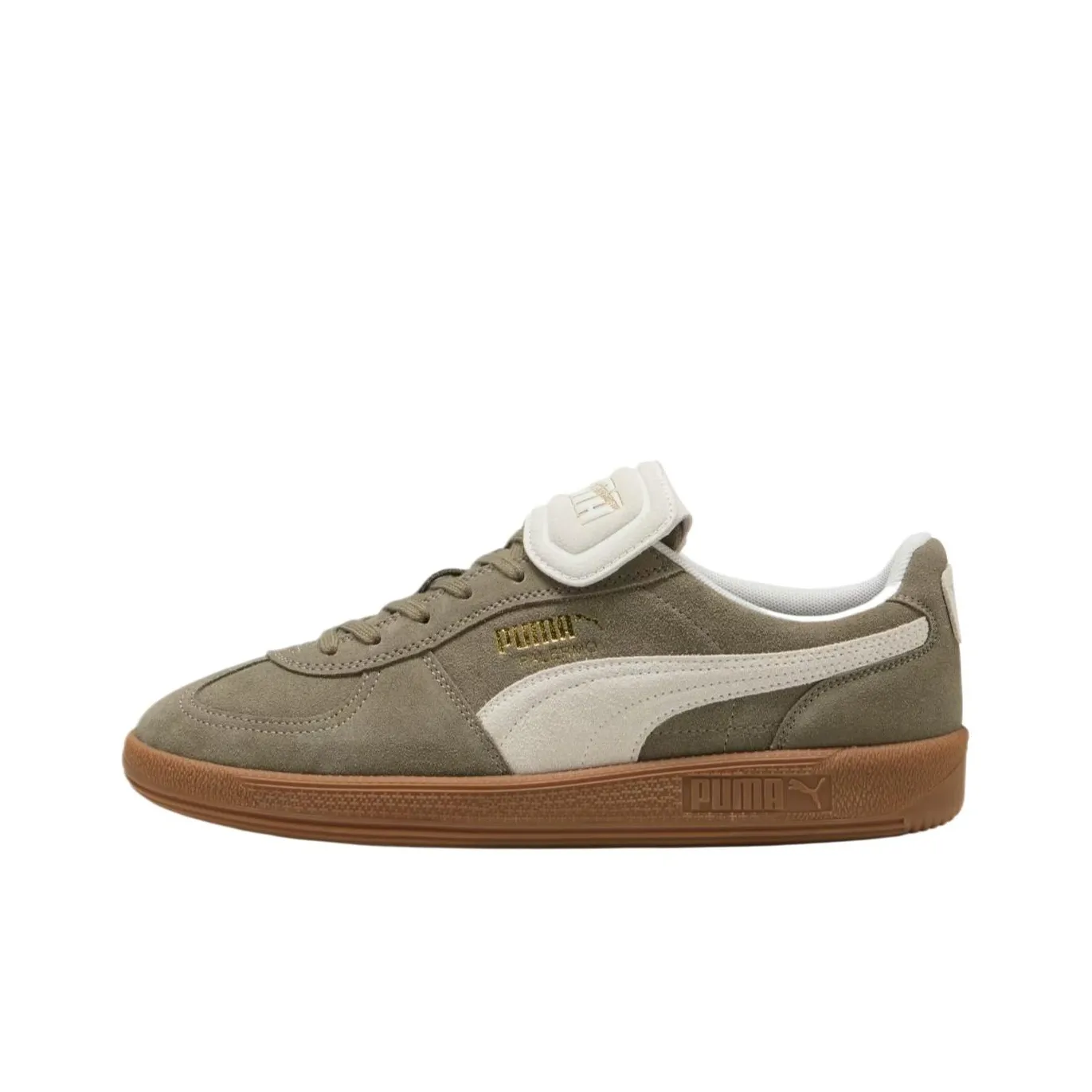 PUMA Palermo PREMIUM Low Топ Тренировочные Кроссовки Унисекс Зеленый Белый