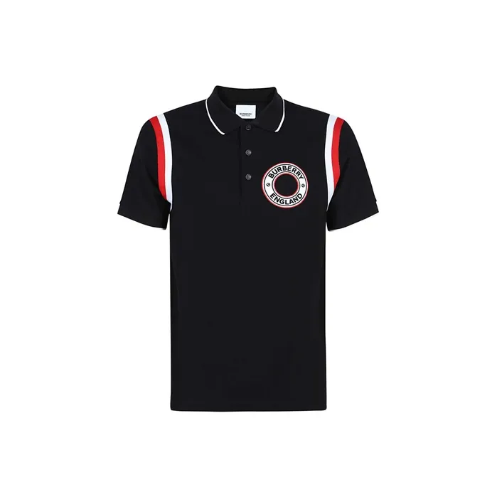 Burberry Polo Shirts Men Black