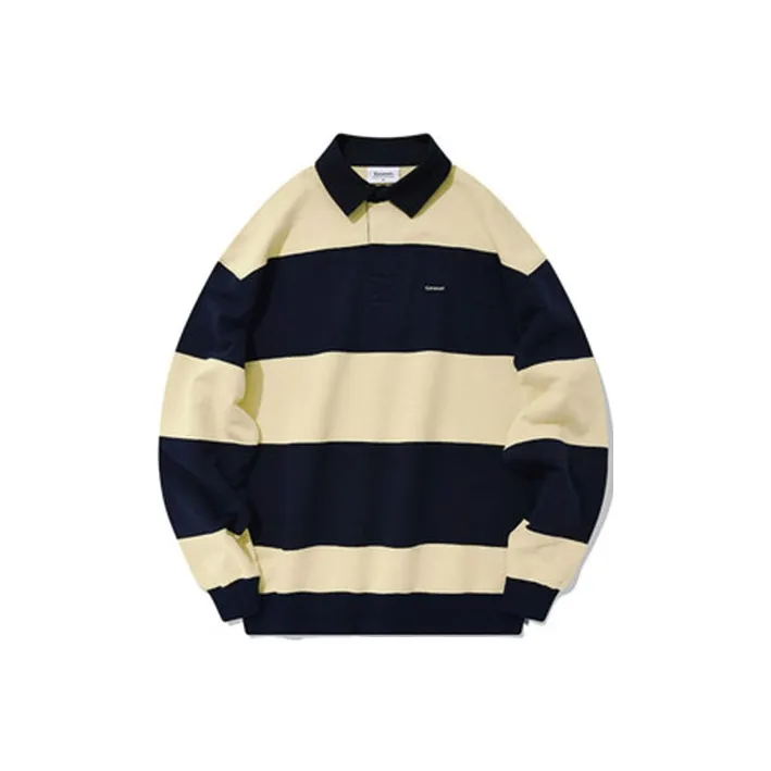 COVERNAT Polo Shirts Unisex Navy Blue