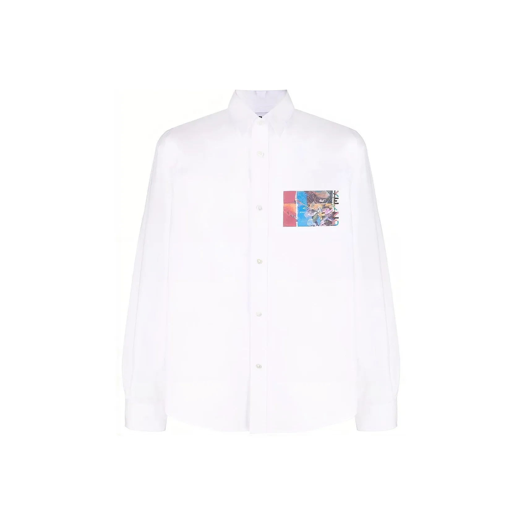 KENZO Graphic Printed Long Sleeved Shirt