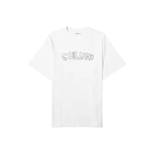 SOULLAND Белая Мужская Рубашка