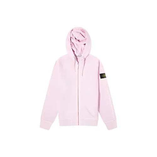 STONE ISLAND Розовый Унисекс Свитшоты