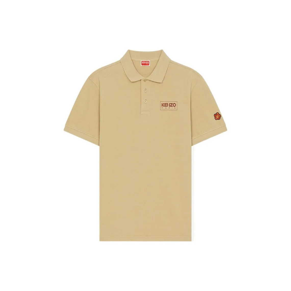 KENZO SS22 Polo Shirt Men's Earth Yellow