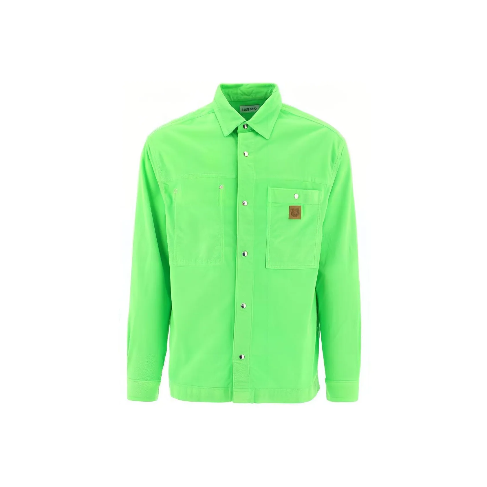 KENZO Зеленые Мужские Рубашки