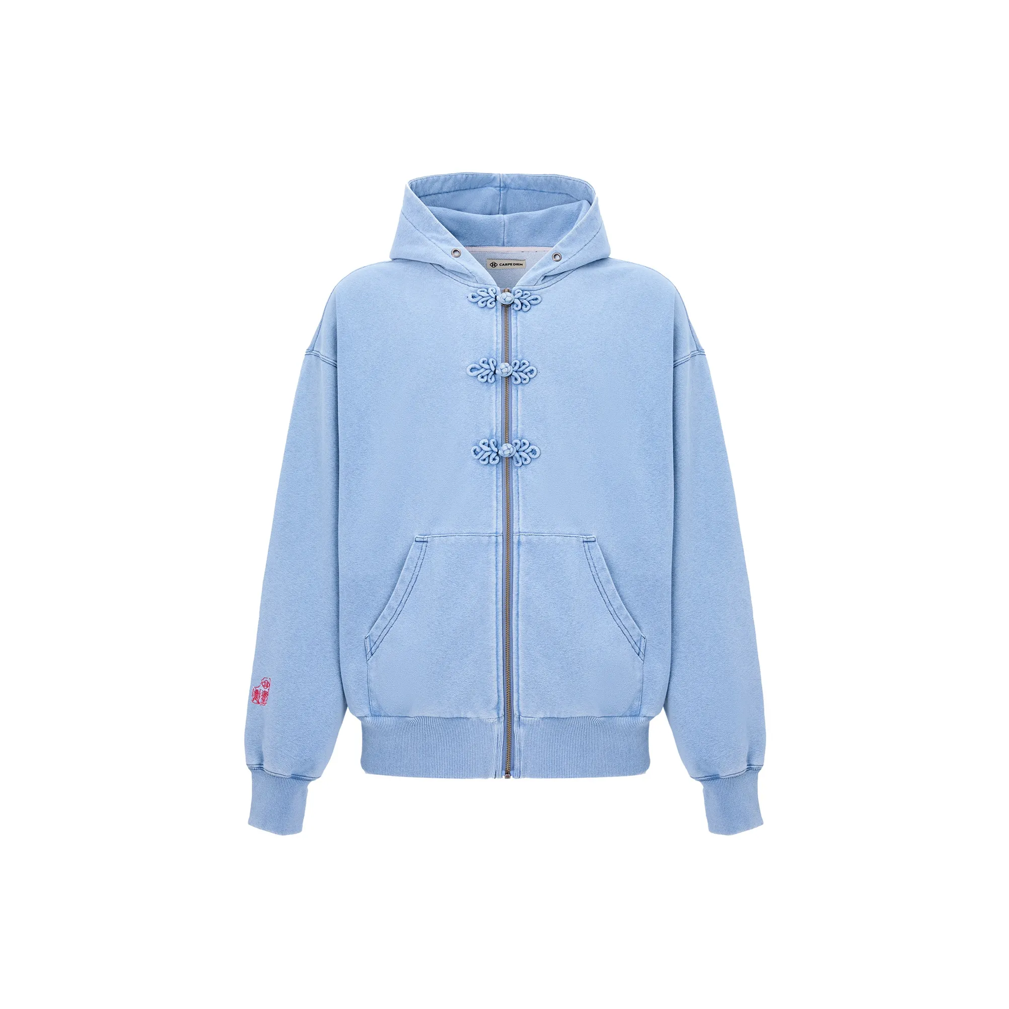 Carpe Diem Синий Унисекс Толстовки