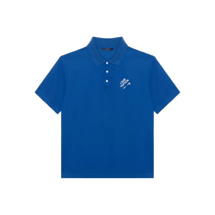 Louis Vuitton ポロ Graphic Embellished Cotton T-Shirt - Men - Ready-to-Wear