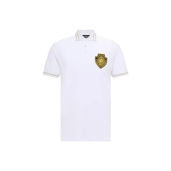 VERSACE JEANS COUTURE Polo Shirts Men's White