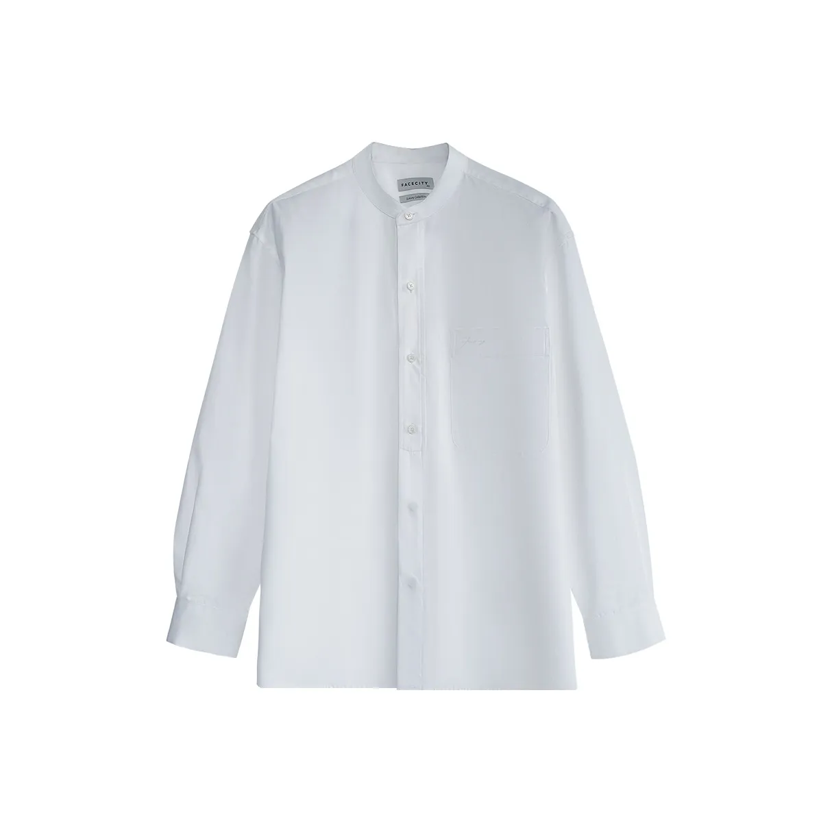 FACECITY Белые Мужские Рубашки