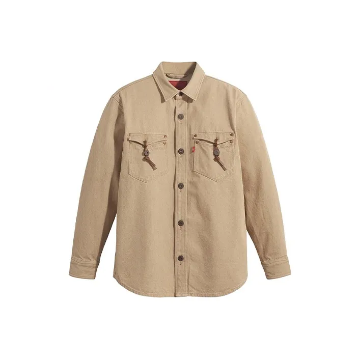 Levis Хаки Мужские Рубашки