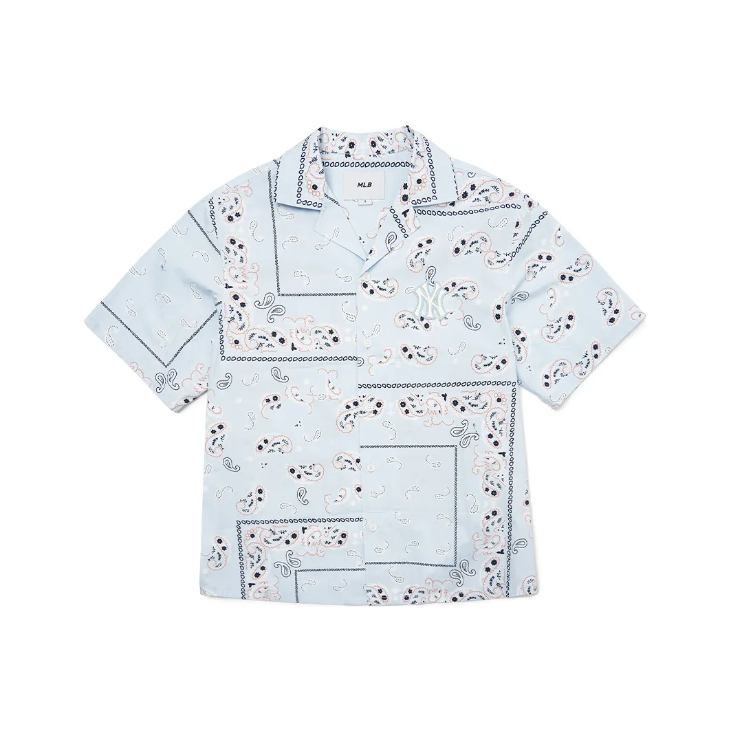 MLB New York Yankees Shirt Unisex Light Blue
