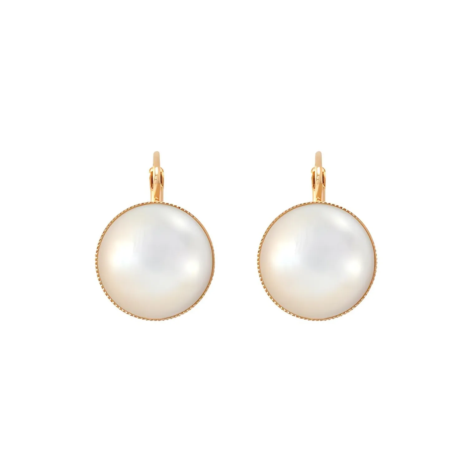 SATELLITE Pearl Mother Of Pearl Earrings Women's