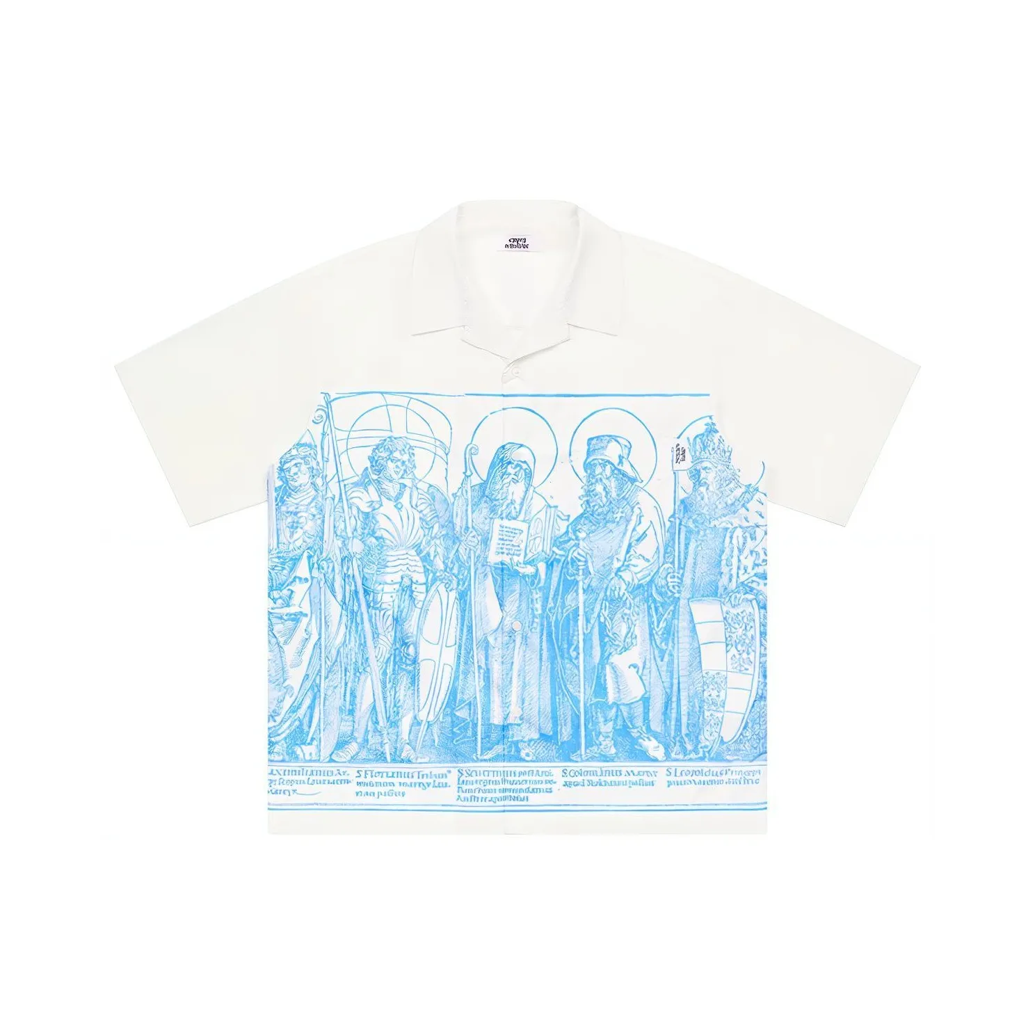 EMPTY REFERENCE Shirt Unisex Blue White