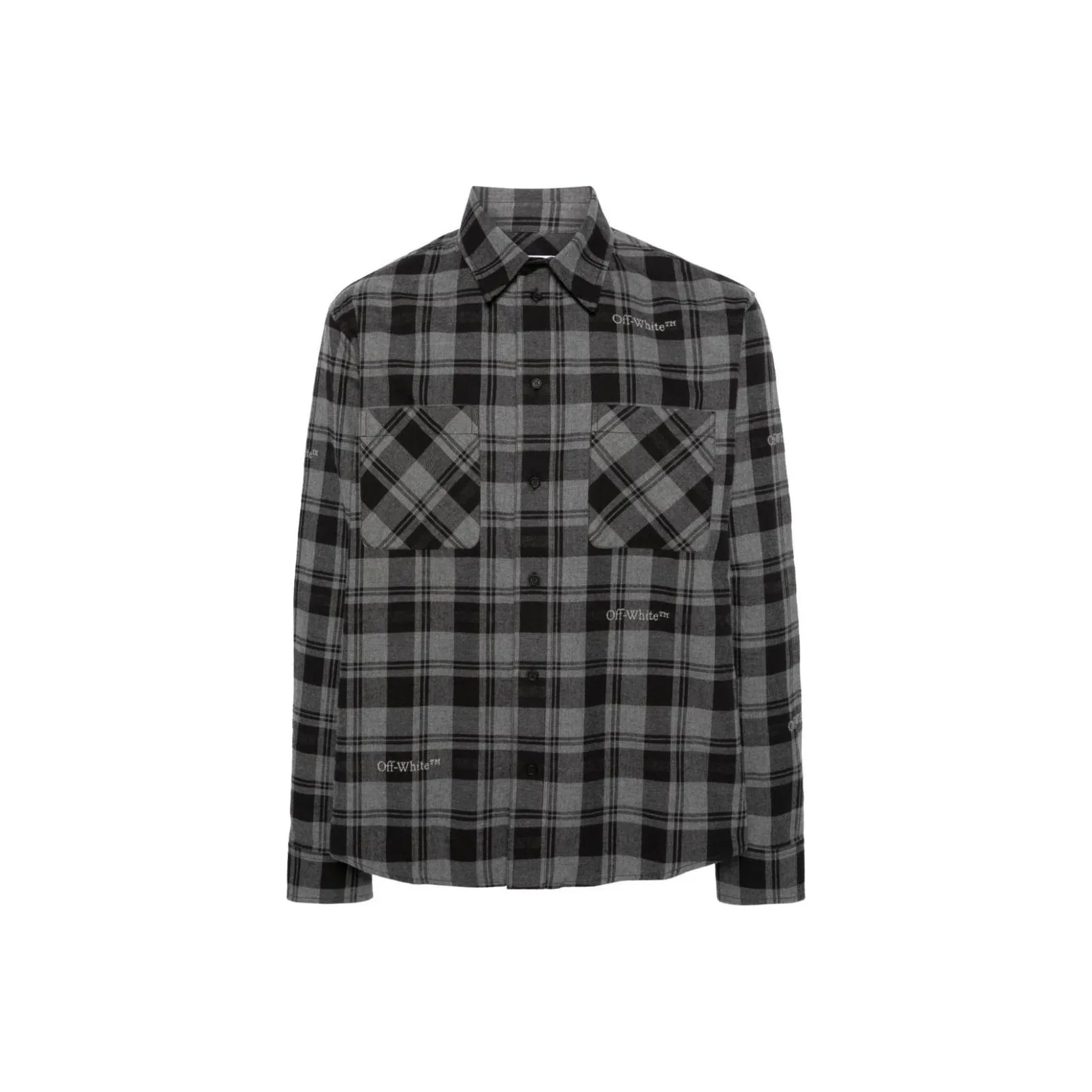 OFF WHITE Checked Long Sleeved Shirt