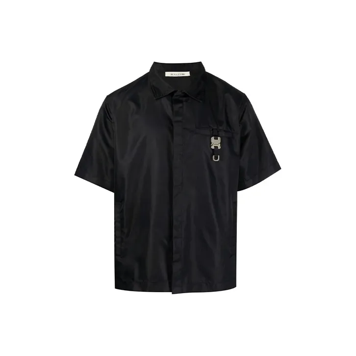 1017 ALYX 9SM совместная черная мужская рубашка