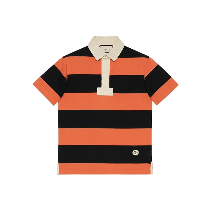 GUCCI Polo Shirts Men's Orange