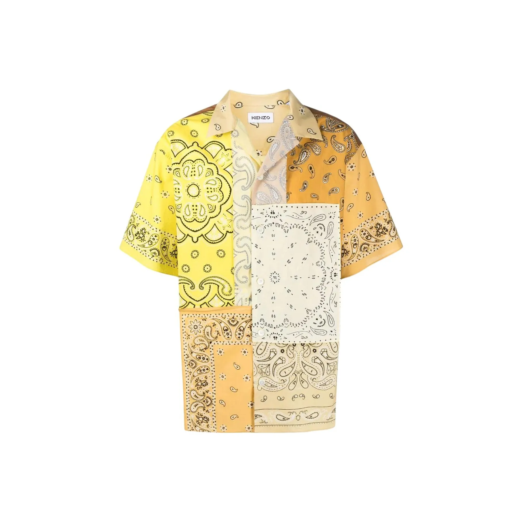 KENZO Мужские Золотые Рубашки