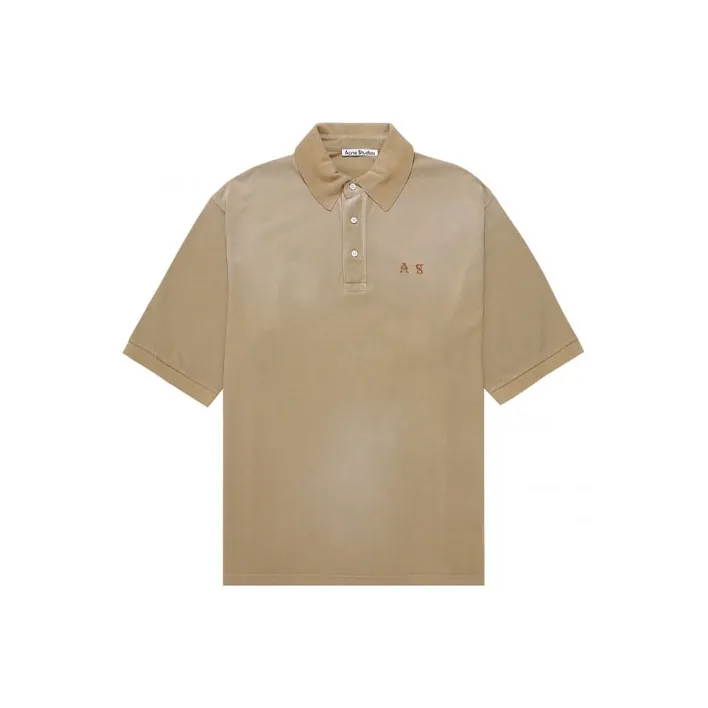 Acne Studios Polo Shirts Men's Dark Brown